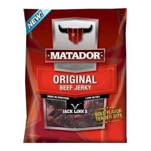 Jack Link's MATADOR Original Beef Jerky 1.4 Oz (Pack of 4)