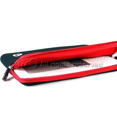 Acer Aspire 15.6 Inch Laptop Carrying Case for Acer Aspire AS5734Z-4725 AS5532-5509 Acer EX5635-6897 (Black-Red) thumbnail