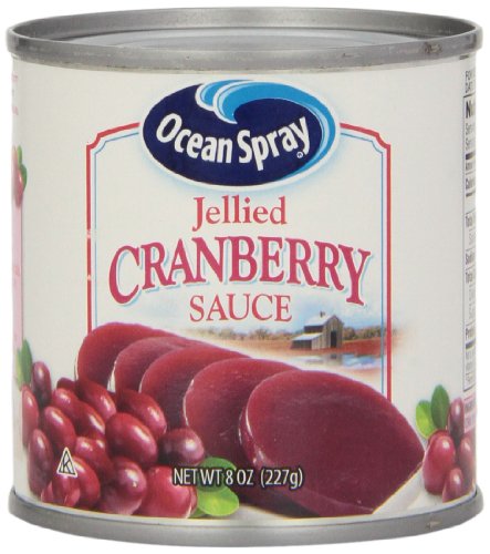 Ocean Spray Cranberry Jellied, 8-Ounce Cans (Pack of 24)