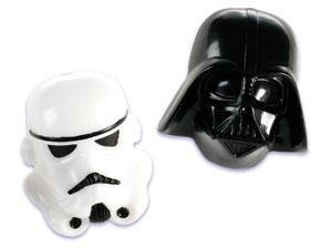 STAR WARS Clone DARTH (12) CUPCAKE Cake POPS Party TOPPER Favor Decoration RINGS