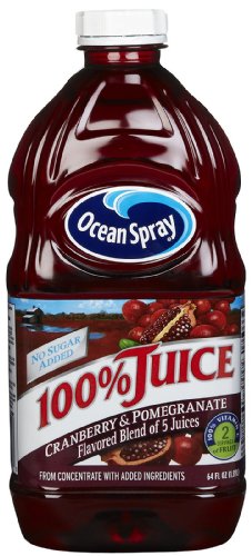 Ocean Spray 100% Cranberry Pomegranate Juice - 60 Fl Oz Bottle