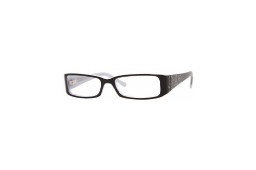 Vogue VO 2484 (1455) BLACK-WHITE STRIPED DEMO LENS 51mm 15mm thumbnail