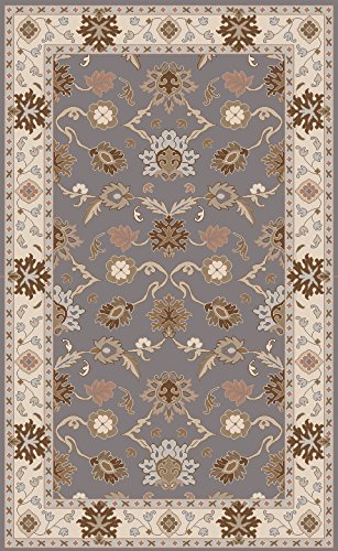 Surya Caesar CAE-1128 Hand Tufted Wool Round Classic Accent Rug, 4-Feet