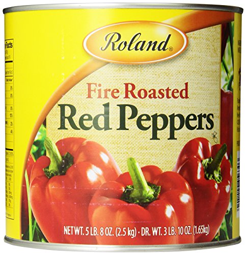 Roland Fire Roasted Red Peppers, 5 Pound 8 Ounce Can