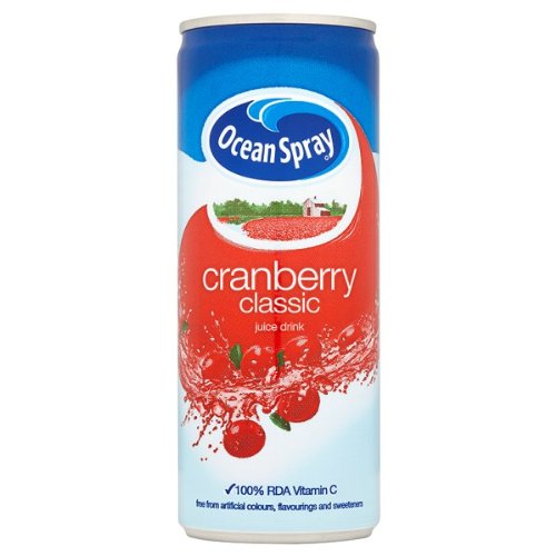 Ocean Spray Cranberry Classic Juice Drink 24 X 250ml