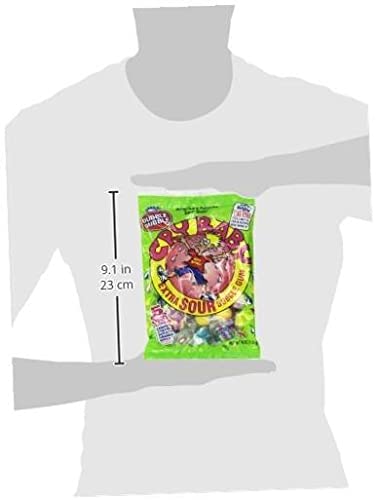 Cry Baby Extra Sour Bubble Gum (4 Oz Bags) 3 Pack .1 Pack thumbnail