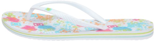 DC Women's Spray Graffik Flip-Flop,White/Ocean,10 M US thumbnail
