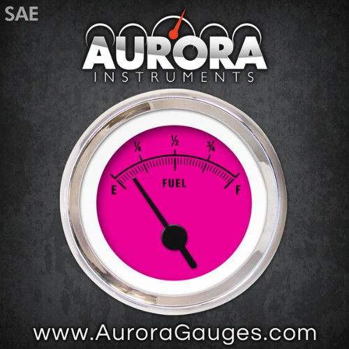 Aurora Instruments (GAR159ZEXKABAC) Rider Pink Fuel Level Gauge thumbnail