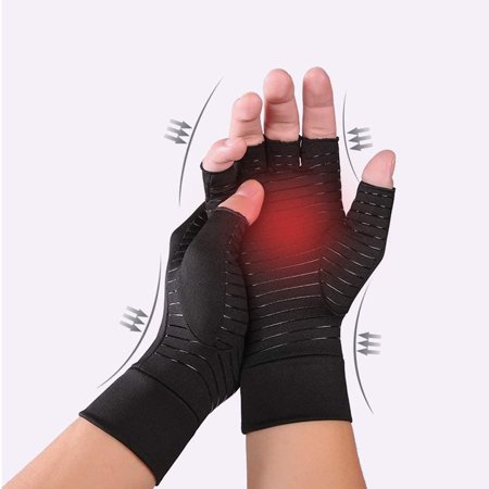 3 Pair Workout Gloves  Exercise Gloves for Weight Lifting for Compression Gloves for Women Fingerless Gloves Men Medium Size Sale 4723