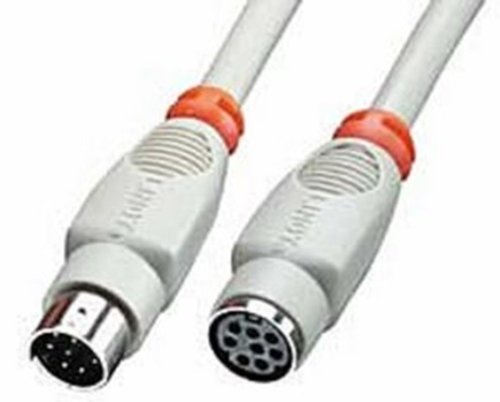 Lindy Apple Mac Serial Port Extension Cable. 2m Parallel Cable Grey