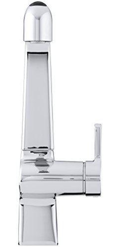 KOHLER K-6331-BL Evoke Single-Control Pullout Kitchen Faucet, Matte Black