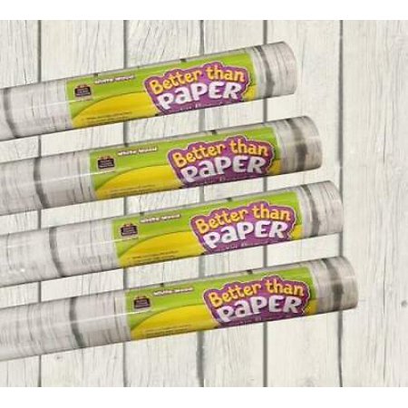 Teacher Created Resources White Wood Paper Board Roll (6331)