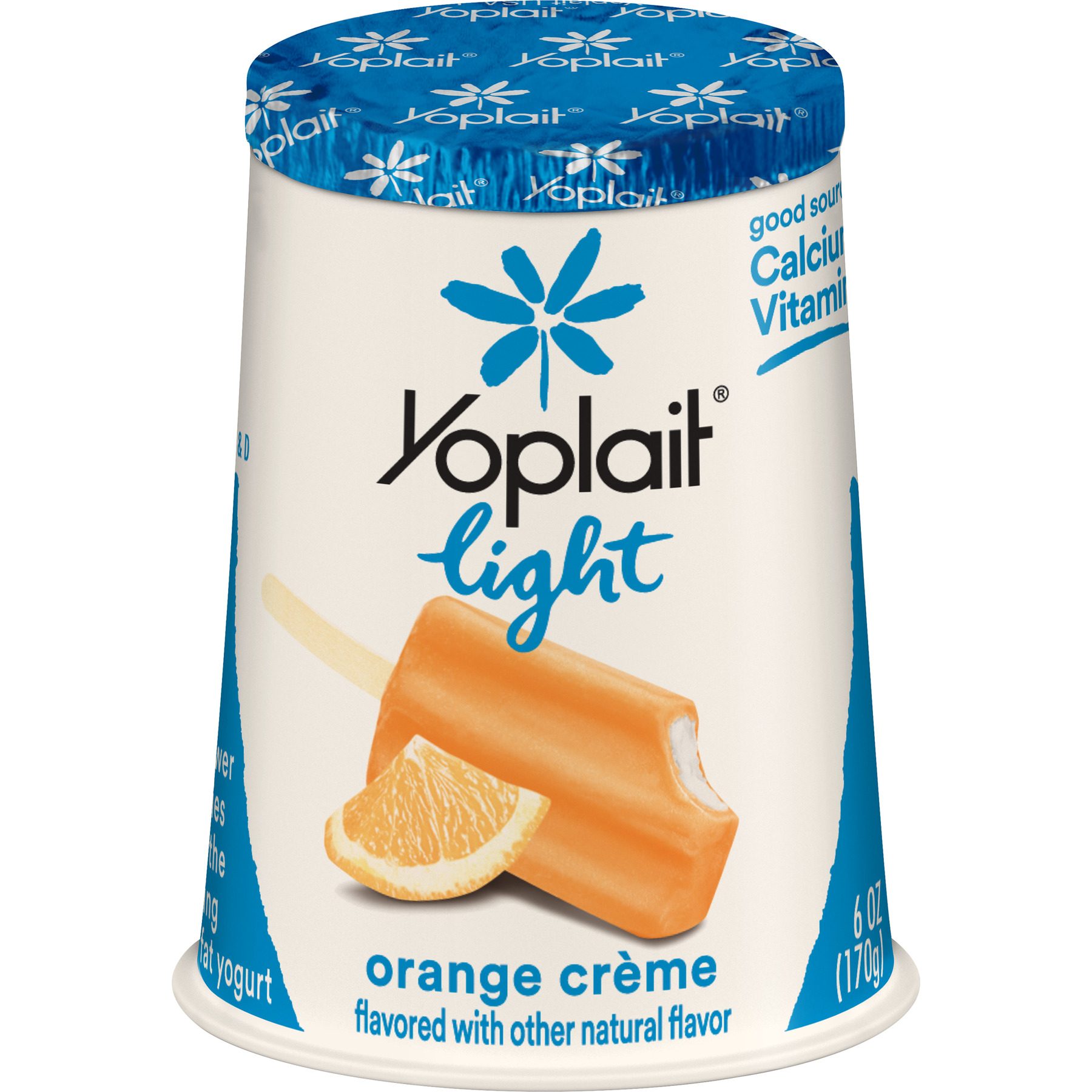 Yoplait Light Fat Free Yogurt Orange Creme