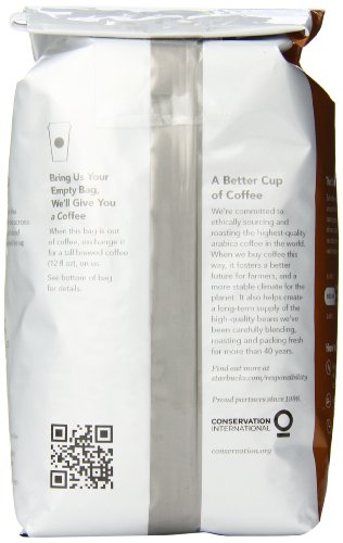 Starbucks Breakfast Blend Whole Bean Coffee, 12 Ounce thumbnail
