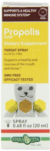 Erba Vita Propolis EVSP Throat Spray Kids, 0.68 Fluid Ounce thumbnail
