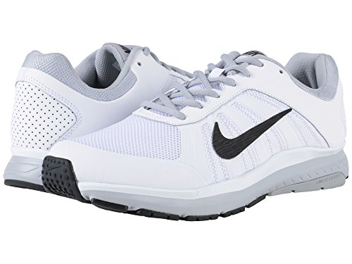 New Nike Men's Dart 12 Running Shoe White/Black 10
