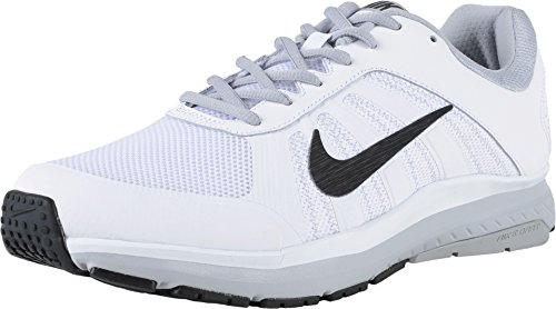 New Nike Men's Dart 12 Running Shoe White/Black 10 thumbnail