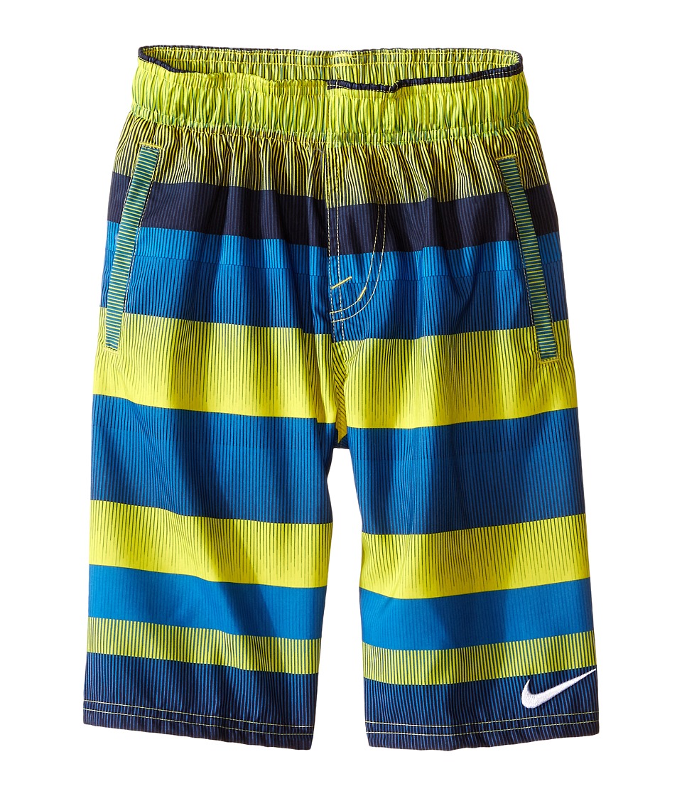 Nike Kids - Optic-Shift Volley Shorts (Big Kids) (Photo Blue) Boy's Swimwear