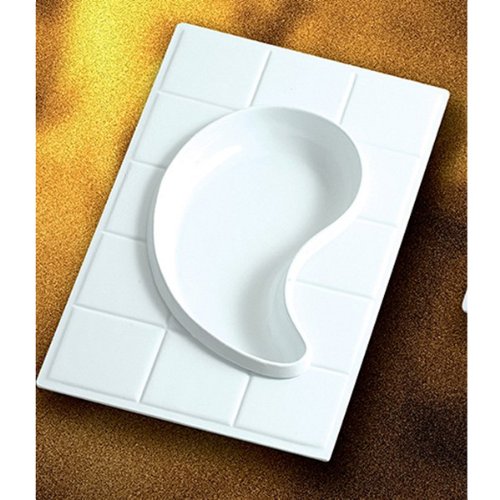 13 1/8 X 21 3/8 Inch Custom Cut Tile for 5104 Sandstone Hunter Green