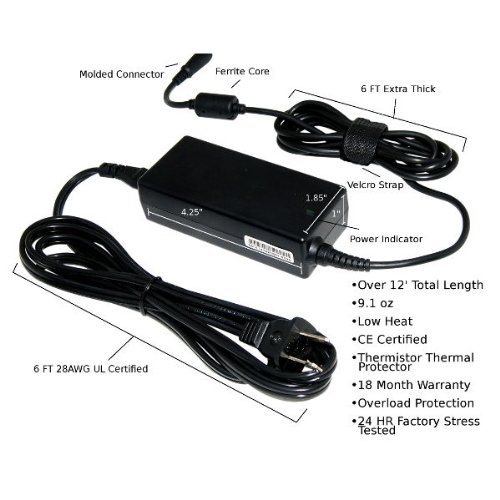 Premium AC Adapter for Acer TravelMate 4070 3040 330 3260 212 2312 thumbnail