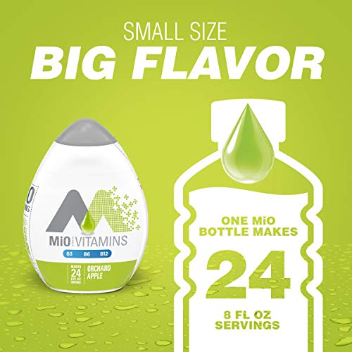 MiO Vitamins Orchard Apple Liquid Water Enhancer Drink Mix (1.62 Fl Oz Bottle) thumbnail