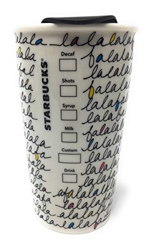 Starbucks Holiday 2011 Ceramic Travel Tumbler 12 Oz. thumbnail