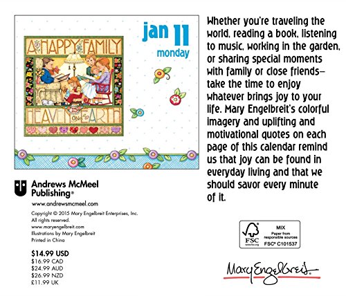 Mary Engelbreit 2016 Day-to-Day Calendar: Enjoy the Joy thumbnail