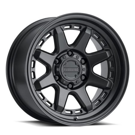 Raceline 947B-SCOUT 18  Cast Aluminum Wheel  SCOUT SATIN BLACK 18X9 6X139.7 0mm Fits Select: 2015-2018 CHEVROLET SILVERADO K1500 LT  2014 CHEVROLET SI