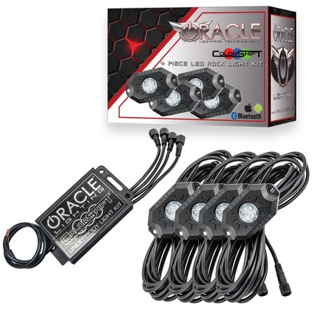 Oracle Lighting Bluetooth ColorSHIFT Underbody Rock Light Kit 4 PCS 5796-333