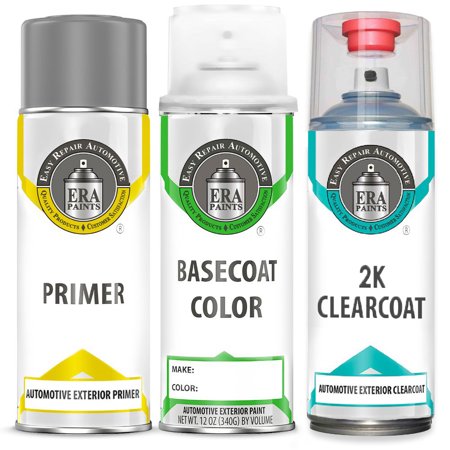 ERA Paints 9797/EBZ/EN3 - Crystal White for SMART Exact Match Touch up Paint Spray - 2K Premium Kit