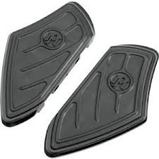 Performance Machine Contour Floorboards Rear Black (0036-1001-B)
