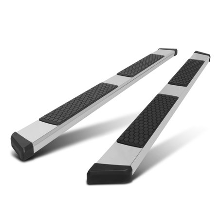 Stainless Steel Running Board 5  Side Step Nerf Bar for 99-16 F250 SD Crew Cab 00 01 02 03 04 05 06 07 08 09 10 11 12 13 14 15 Fits Select: 1999-2016 