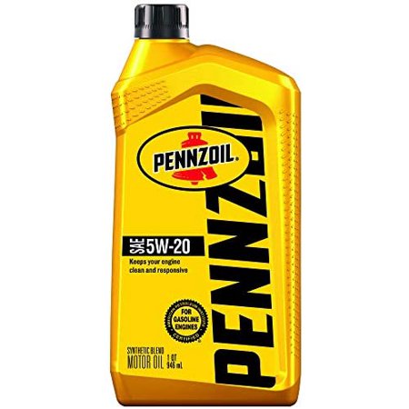 Synthetic Blend 5W-20 Motor Oil (1-Quart  Case of 6)