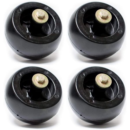 FOUR (4) Deck Wheel / Roller Kit for Kubota Exmark Toro 103-7263 103-4051 103-3168
