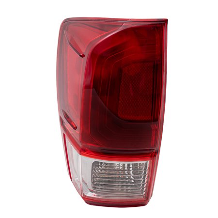 Brock Replacement Driver Left Combination Tail Light Assembly Without Black Bezel for 2016-2017 Toyota Tacoma TRD 6222-0091L