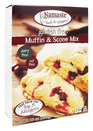 Namaste Foods - Gluten Free Muffin & Scone Mix - 16 oz.(pack of 2)