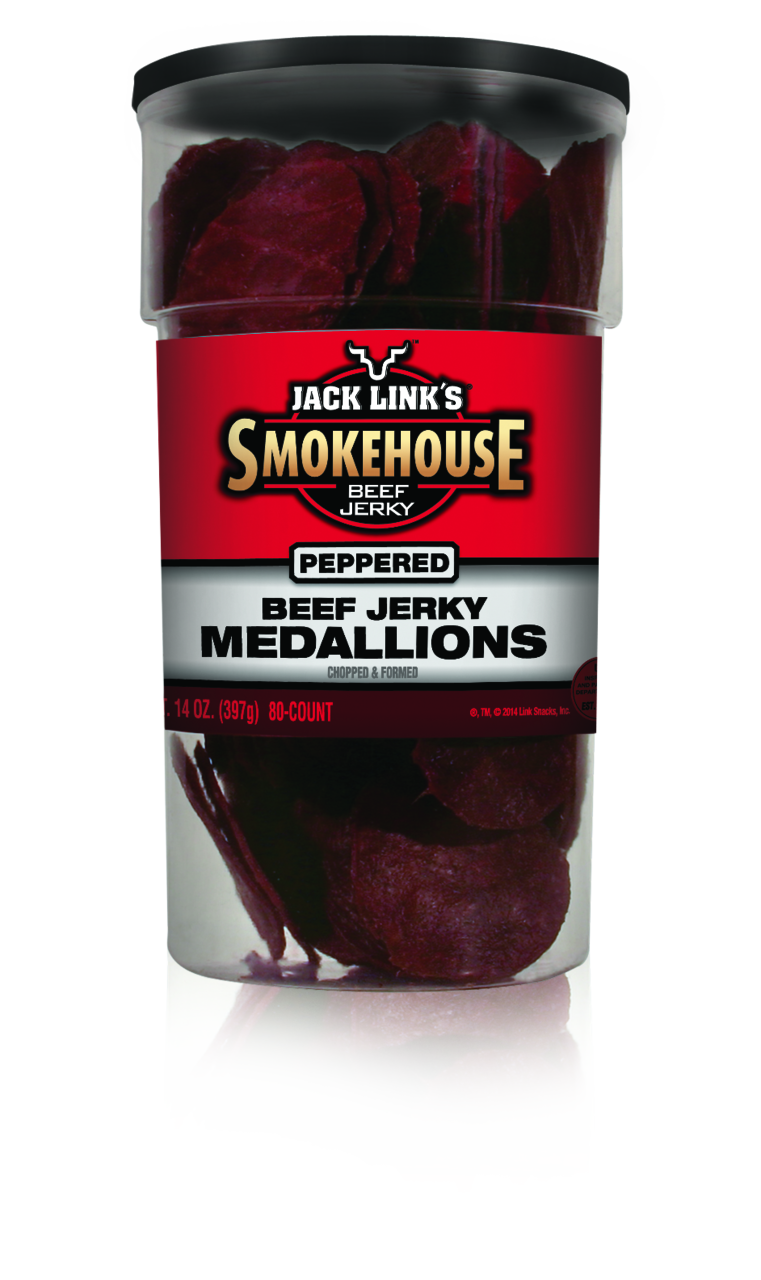 Jack Link's, Smokehouse Beef Jerky Medallions, Original, 14-Ounce