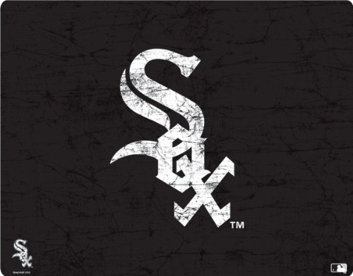 MLB - Chicago White Sox - Chicago White Sox - Solid Distressed - BlackBerry Curve 8530 - Skinit Skin