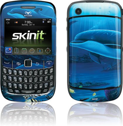 Skinit Protective Skin for Curve 8530 - Wyland Blue Lagoon