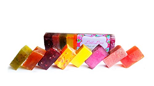 LeilaLove Pâte De Fruit - The French Gourmet Fruit Paste - 4 Flavors 300g