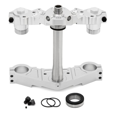 CNC 6 Degree Triple Tree Kit for Honda GL1800 Gold Wing 1800 Trikes and Sidecars 2001-2017 02 03 04 05 06 07 08 09 10 11 12 13 14 15 16 17