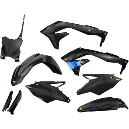 Cycra Black Complete Plastic Powerflow Body Kit (1CYC-9318-12)