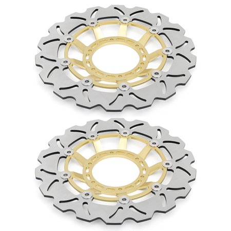 1Pair Front Brake Discs Rotors for HONDA ST 1300 Pan European ABS 2002-2015 02 03 04 05 06 07 08 09 10 11 12 13 14 15