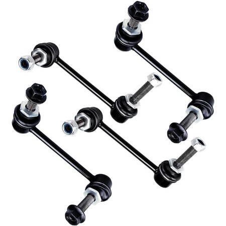 SCITOO 4pcs Suspension Kit Front Sway Bar End Link Front Sway Bar End Link - Driver Side 03 04 05 06 07 08 09 10 11 12 13 14 15 16 for GX470 for 4Runn