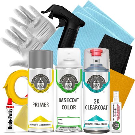 ERA Paints 9797/EBZ/EN3 - Crystal White for SMART Exact Match Touch up Paint Spray - 2K Pro Kit