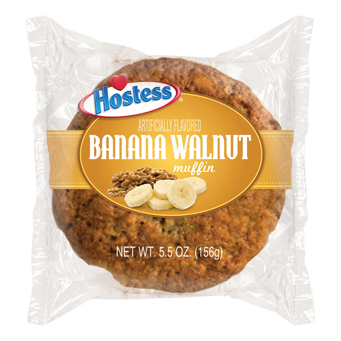 Hostess Jumbo Muffins Banana 5.5oz EA