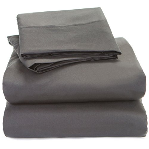Soft Essentials Premium 4pc Queen Ultra Soft Sheet Sets Gray