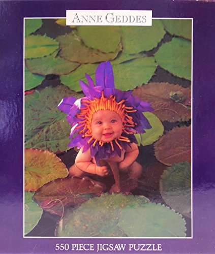 Ceaco Anne Geddes 550 Piece Jigsaw Puzzle No 2312-1 Baby Lilly Pad