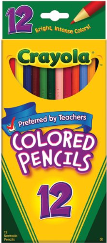 Crayola 12 Ct Colored Pencils, Assorted Colors