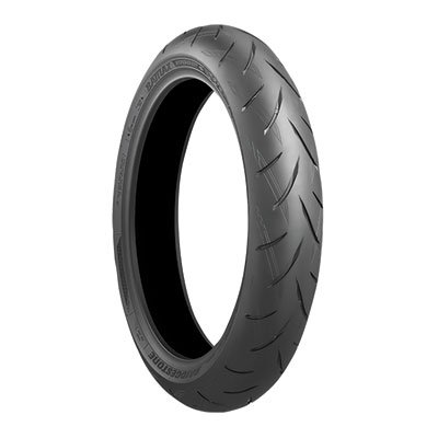 120/70ZR-17 (58W) Bridgestone Battlax S21 Hypersport Front Motorcycle Tire for Yamaha FZ-09 2014-2017